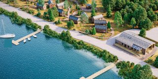 PARK-HOTEL “NA TOM BEREGU” - HOTEL COMPLEX ON THE picturesque SHORE OF THE DROZDY RESERVOIR